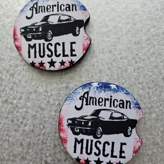 american muscle car coaster