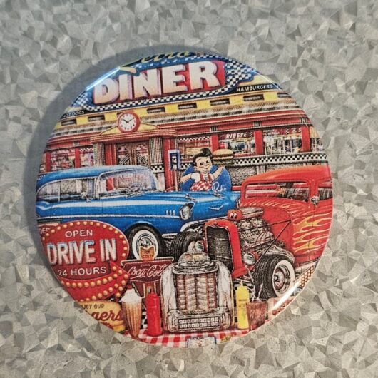 retro diner magnet