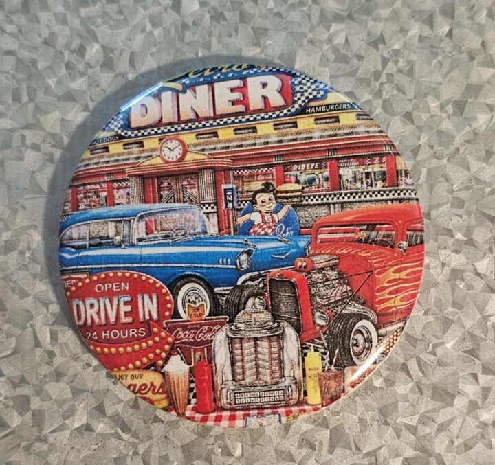 retro diner magnet