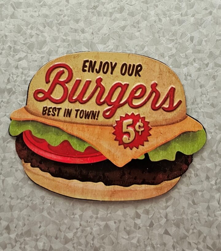 hamburger magnet