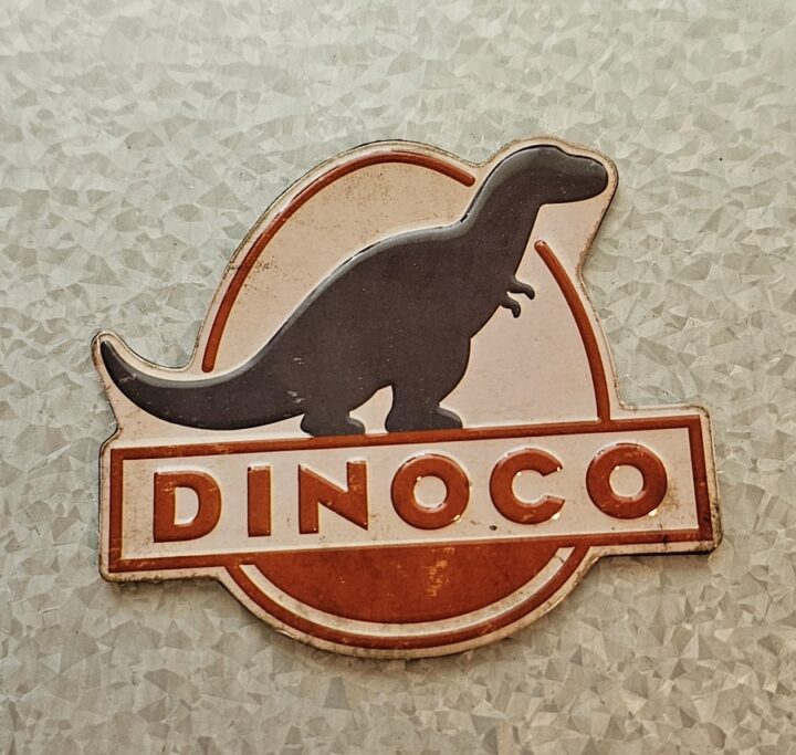 dinoco magnet