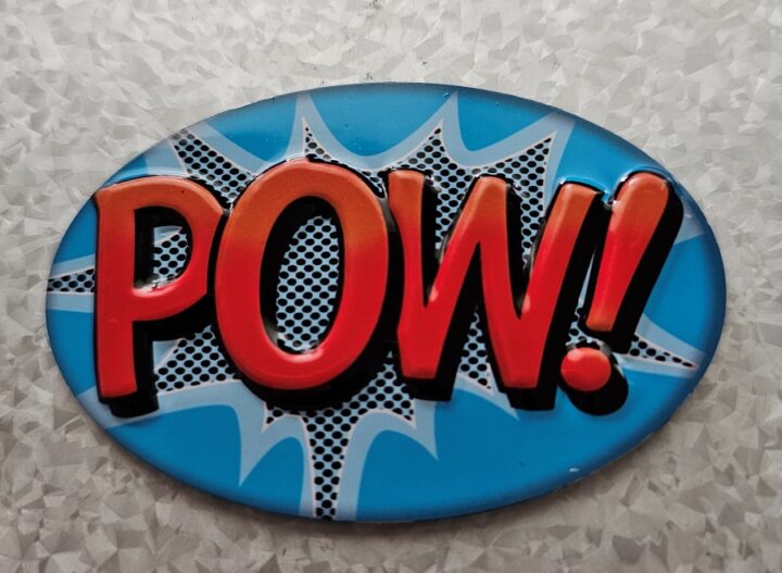 POW! magnet