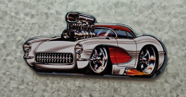 white hot rod magnet